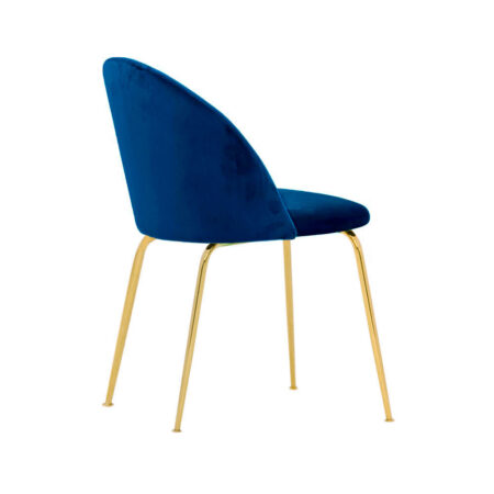 Sedia in velluto - immagine 2