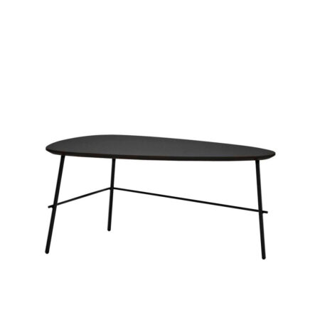 Tavolino in metallo e MDF - immagine 2