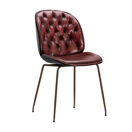 Sedia vintage capitonnè