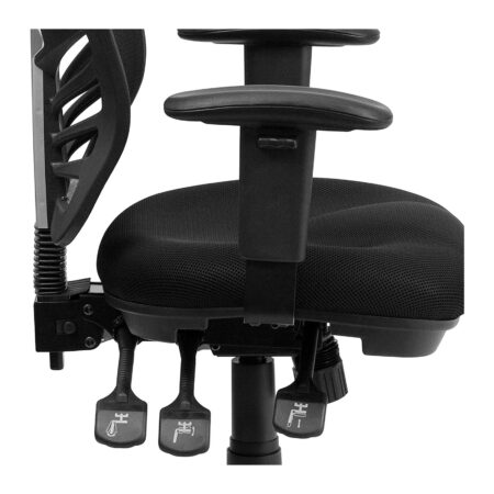 Poltrona ufficio ergonomica con rete traspirante - immagine 4