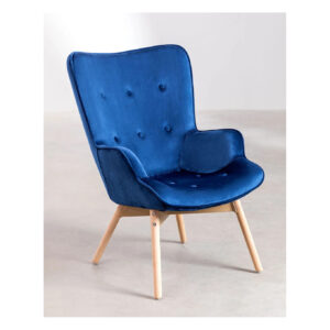 Poltrona R160 in velluto