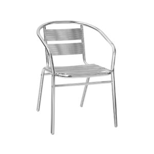 Poltroncina in alluminio