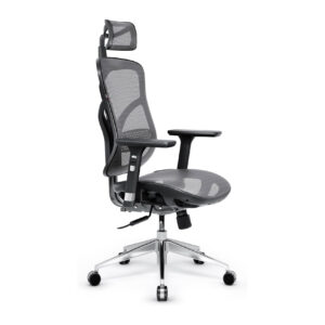 Poltrona Diablo V-BASIC, nero/grigia